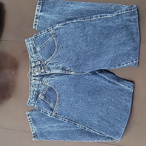 VINTAGE 80s ZENA 2-Button Taper Leg High-Waist Jeans Size 26 - Picture 2 of 10